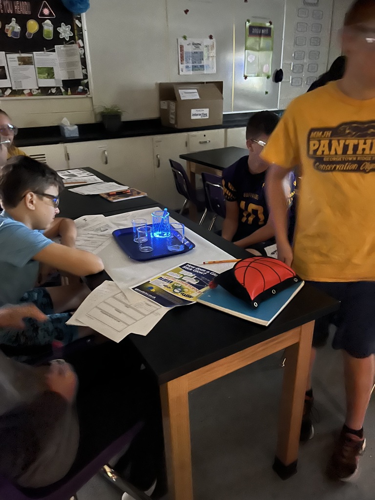 How a Glow Stick Works - 7th Grade Science Class