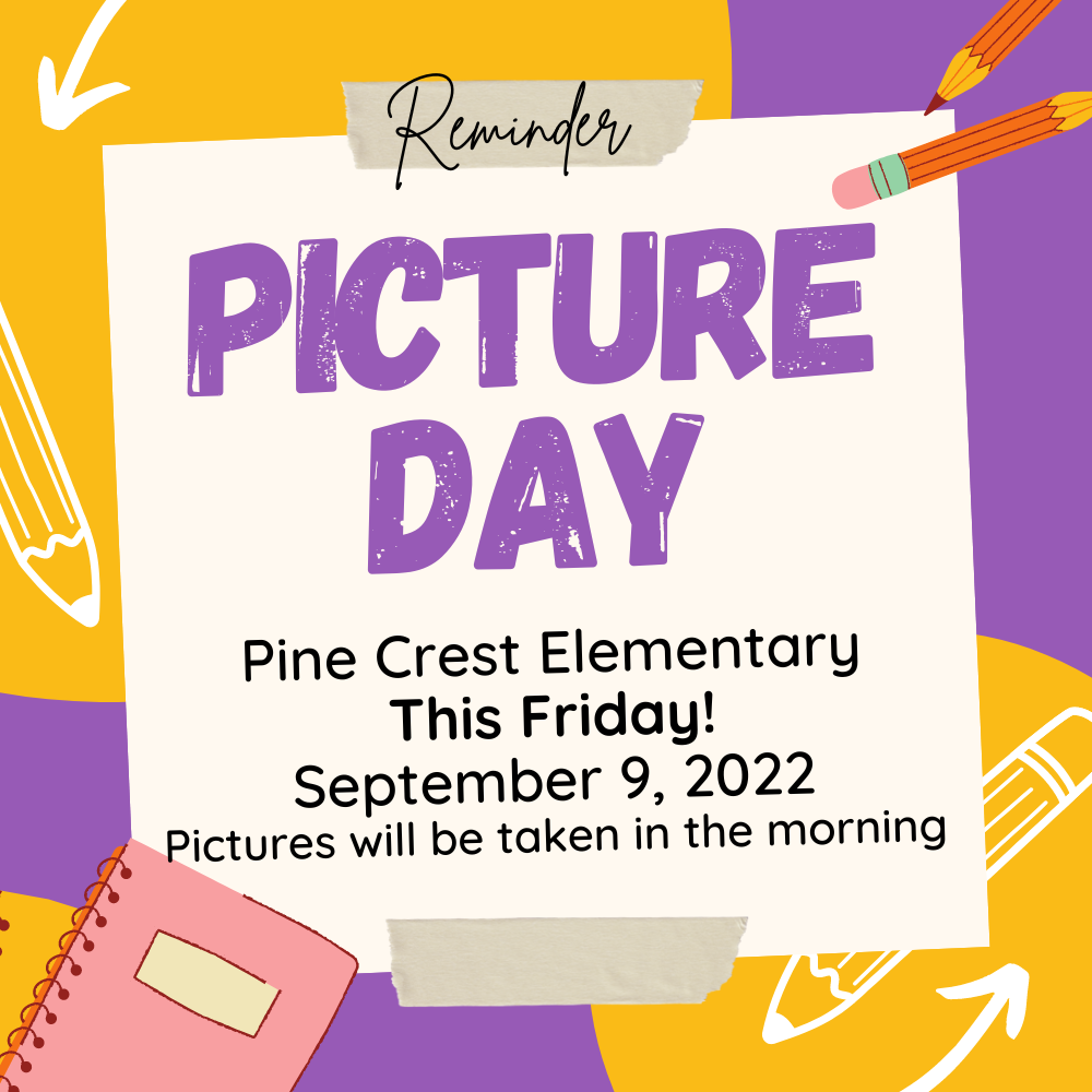 Picture Day - September 9th