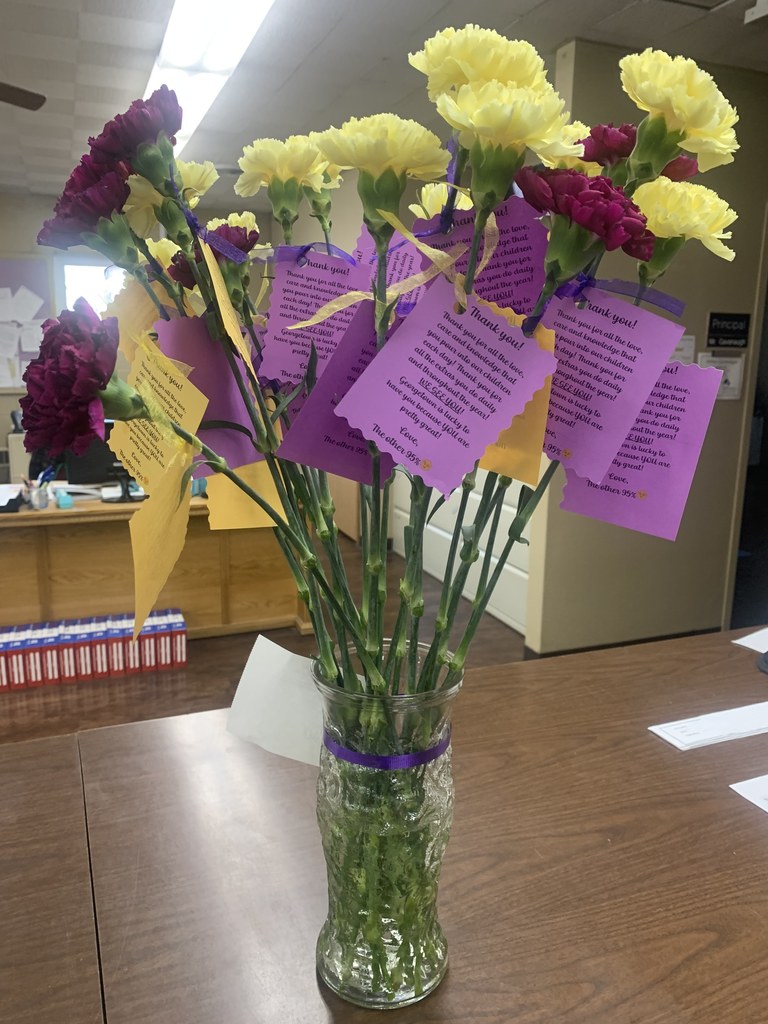 Flowers to Support Our District's Amazing Staff
